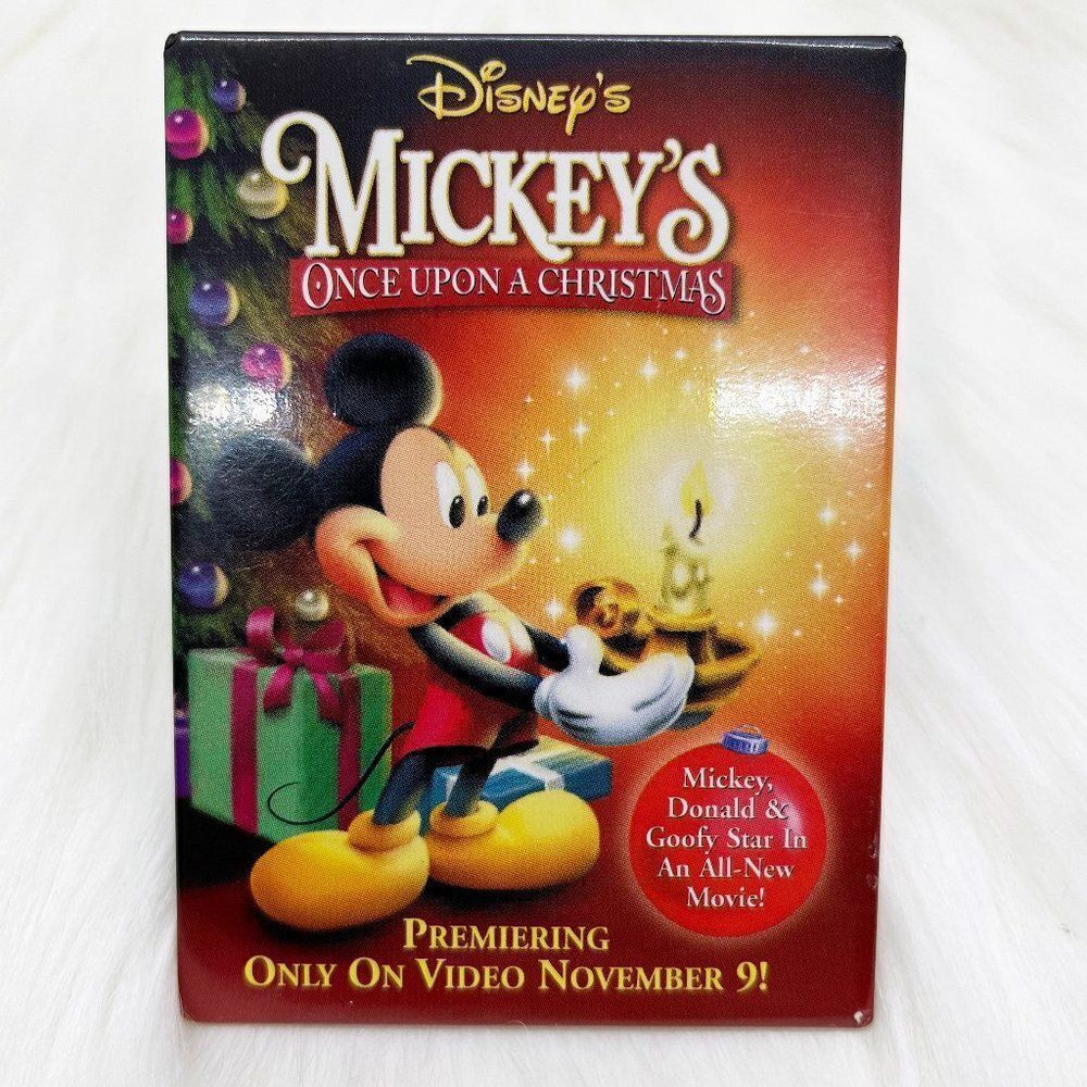 🔮 5/$25 Disney Mickey's Once‎ Upon A Christmas Pin